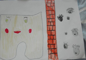 Kornelka 4-latki "Zdrowe zęby mam, bo o nie dbam"